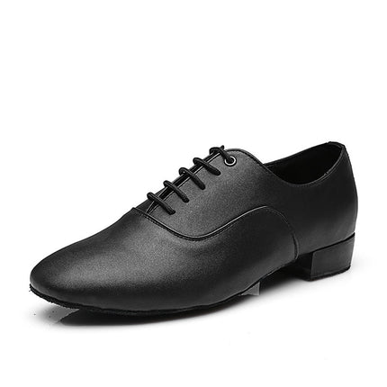 Men's Black Leather Shoes