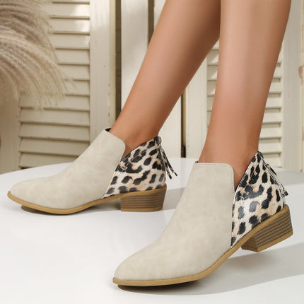 Leopard Print Boots For Women