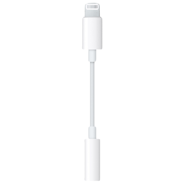 Apple Lightning to 3.5 mm Headphone Jack Adapter, Model A1749
