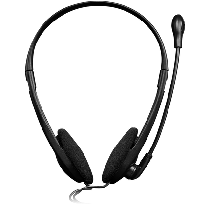 CANYON PC headset HS-01 PC Mic Flat 1.8m Black Orange
