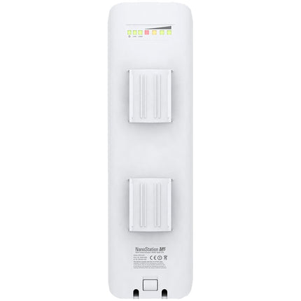 UBIQUITI airMAX NanoStation M2; 2.4 GHz frequency band; Plug-and-play integration with airMAX antennas.