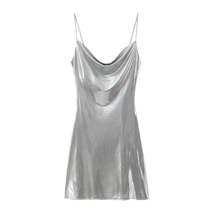 Woman Metal Dress