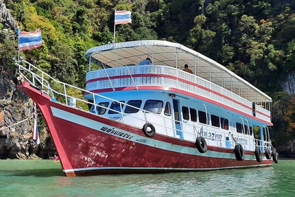 Phang Nga Bay Sea Cave Canoeing & James Bond Island by Big Boat.