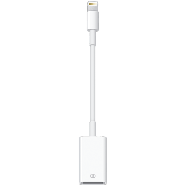 Apple Lightning to USB Camera Adapter, Model A1440