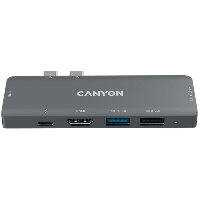 CANYON hub DS-5 7in1 Thunderbolt 3 Space Grey