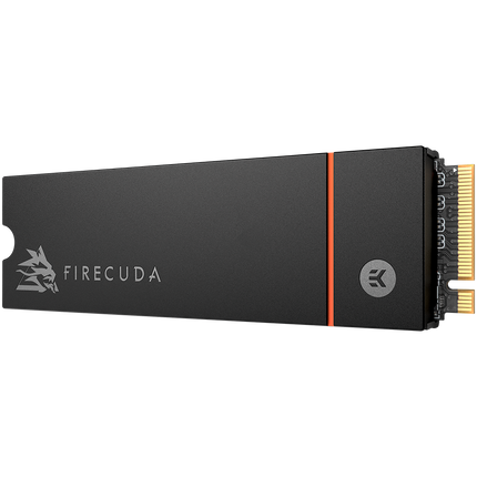 Seagate FireCuda 530 Heatsink, 2TB SSD, M.2 2280 PCIe 4.0 NVMe, Read/Write: 7,300 / 6,900 MB/s