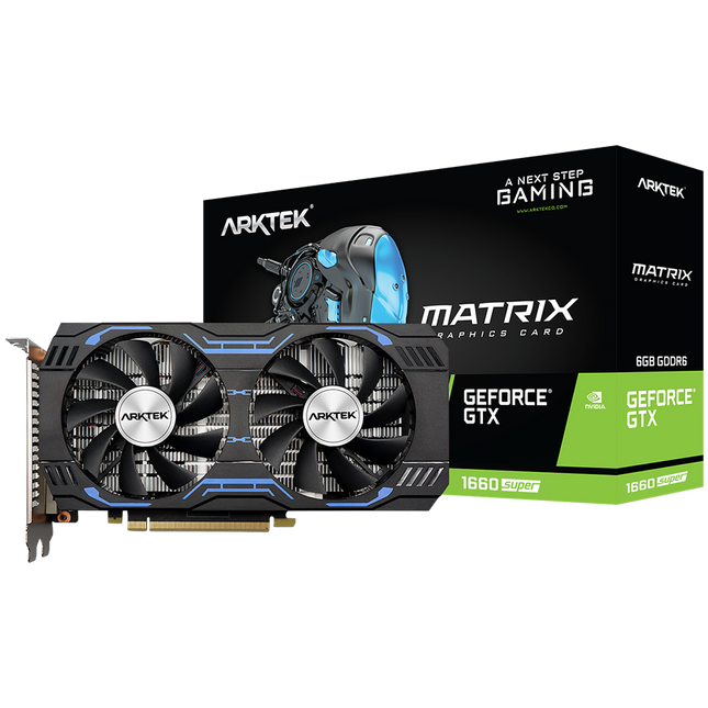Geforce GTX 1660 Super DDR6 6GB 192Bit Twin Fans