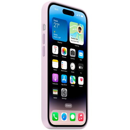 Apple iPhone 14 Pro Silicone Case with MagSafe - Lilac,Model A2912