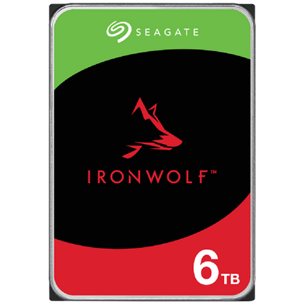 SEAGATE HDD IronWolf NAS (3.5''/6TB/SATA 6Gb/s/rpm 5400)