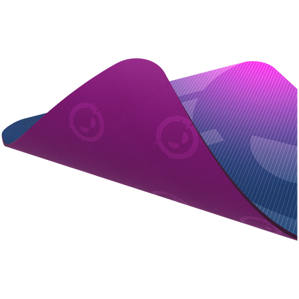 Lorgar Main 133, Gaming mouse pad, High-speed surface, Purple anti-slip rubber base, size: 360mm x 300mm x 3mm, weight 0.2kg