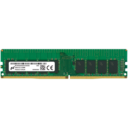 Micron DDR4 ECC UDIMM 16GB 1Rx8 3200 CL22 (16Gbit) (Single Pack)