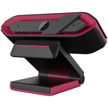LORGAR Rapax 701, Streaming Camera,2K 1080P/60fps, 1/3'',4Mega CMOS Image Sensor, Auto Focus, Built-in high sensivity low noise cancelling Microphone,Pink coating color, USB 2.0 Type C , L=2000mm, size: 105x46.8x62.5mm, Weight: 108g