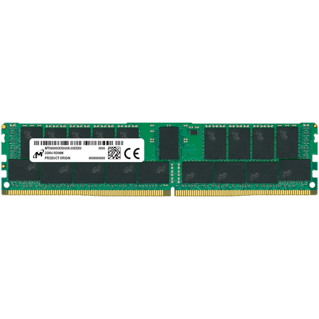 Micron DDR4 RDIMM 32GB 2Rx4 3200 CL22 (8Gbit) (Single Pack)