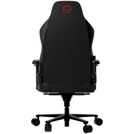 LORGAR Embrace 533, Gaming chair, PU eco-leather, 1.8 mm metal frame, multiblock mechanism, 4D armrests, 5 Star aluminium base, Class-4 gas lift, 75mm PU casters, Black + red