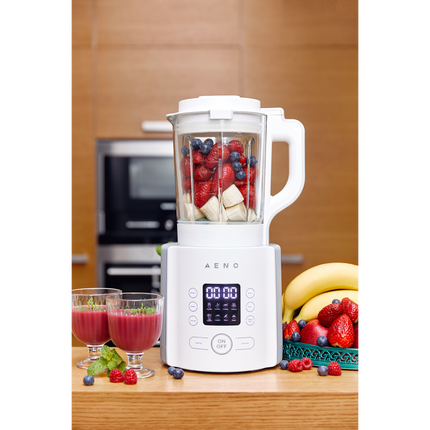 AENO Table Blender-Soupmaker TB3: 800W, 35000 rpm, boiling mode, high borosilicate glass cup, 1.75L, 8 automatic programs, 9 speeds, timer, preset time, LED-display