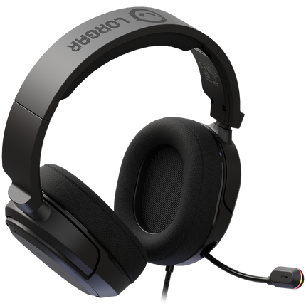 LORGAR Kaya 360, USB Gaming headset with microphone, CM108B, Plug&Play, USB-A connection cable 2m, fabric ear pads, size: 192*184.7*88mm, 0.314kg, black