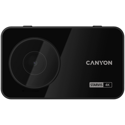 CANYON car recorder DVR40GPS UltraHD 2160p Wi-Fi GPS Black
