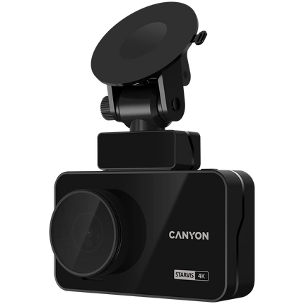 CANYON car recorder DVR40GPS UltraHD 2160p Wi-Fi GPS Black