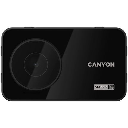 CANYON car recorder DVR10GPS FullHD 1080p Wi-Fi GPS Black