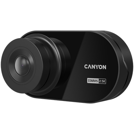CANYON car recorder DVR25 WQHD 2.5K 1440p Wi-Fi Black