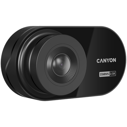 CANYON car recorder DVR25 WQHD 2.5K 1440p Wi-Fi Black