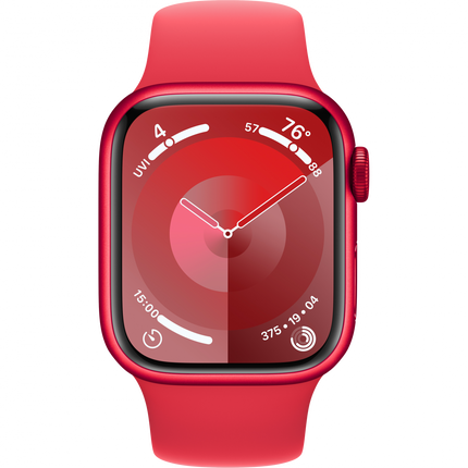 Apple Watch Series 9 GPS 41mm (PRODUCT)RED Aluminium Case with (PRODUCT)RED Sport Band - S/M,Model A2978