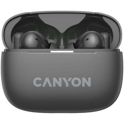 CANYON headset OnGo TWS-10 ANC+ENC Grey