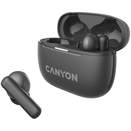 CANYON headset OnGo TWS-10 ANC+ENC Grey