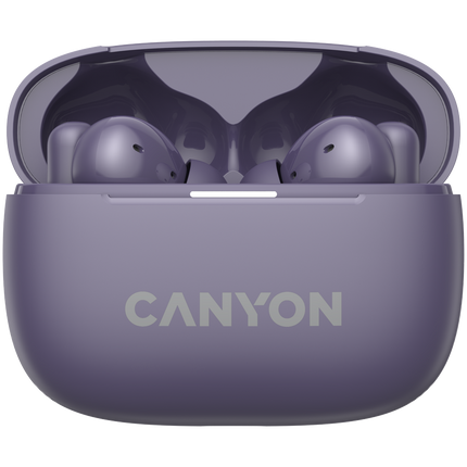 CANYON headset OnGo TWS-10 ANC+ENC Purple