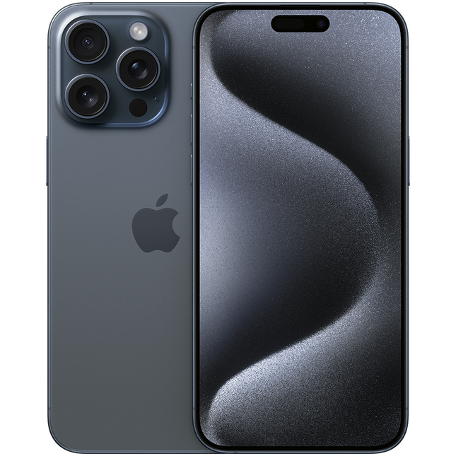 iPhone 15 Pro Max 256GB Blue Titanium,Model A3106