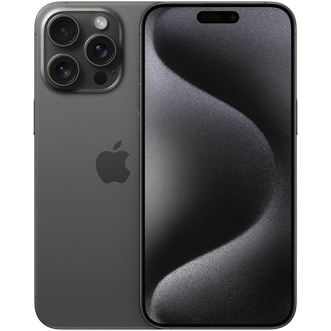 iPhone 15 Pro Max 1TB Black Titanium,Model A3106