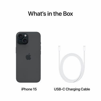 iPhone 15 512GB Black,Model A3090
