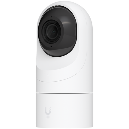 UBIQUITI G5 Flex; 2K (4MP) video resolution; Versatile table or ceiling mounting; 6 m (20 ft) IR night vision; AI event detections; Connect and power using PoE; Record audio with an integrated microphone; Weather-resistant (outdoor covered).