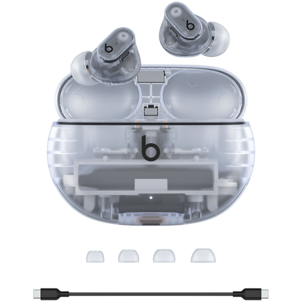 Beats Studio Buds + - True Wireless Noise Cancelling Earbuds - Transparent,Model A2872 A2871 A2870