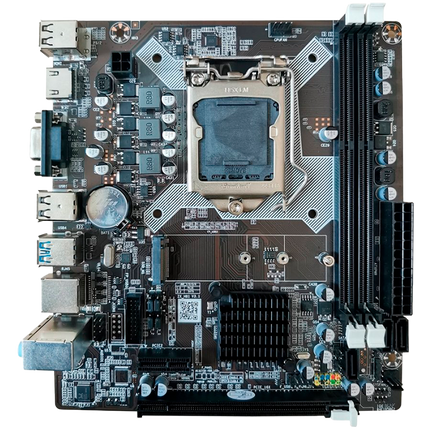 Arktek Intel H81 Chipset, Socket LGA1150, Dual Channel DDR3, Integrated Intel Graphics,2 x DDR3 Slots, Realtek 10/100/1000 Gigabit LAN, Realtek Audio