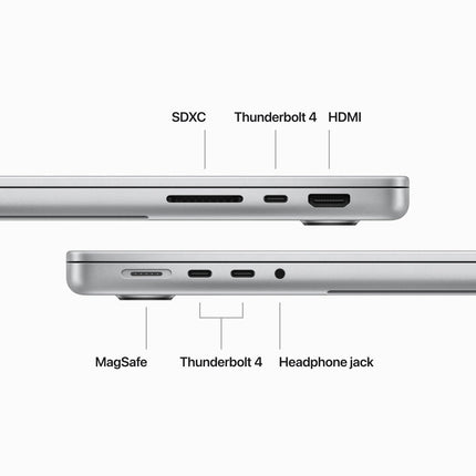 14-inch MacBook Pro: Apple M3 Max chip with 14‑core CPU and 30‑core GPU, 1TB SSD - Silver,Model A2992