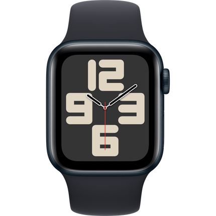 Apple Watch SE GPS + Cellular 40mm Midnight Aluminium Case with Midnight Sport Band - S/M,Model A2725