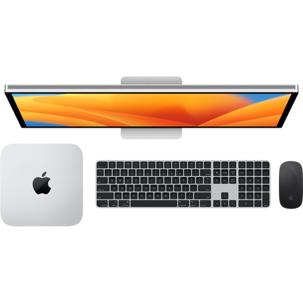 Mac mini: Apple M2 Pro chip with 10‑core CPU and 16‑core GPU, 512GB SSD,Model A2816