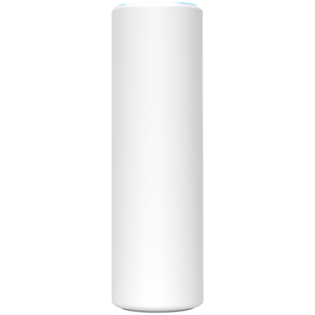 UBIQUITI U6 Mesh, WiFi 6, 6 spatial streams, 140 m² (1,500 ft²) coverage, 300+ connected devices, Powered using PoE, GbE uplink, Versatile tabletop, wall, and pole mounting, Weatherproof (outdoor exposed).
