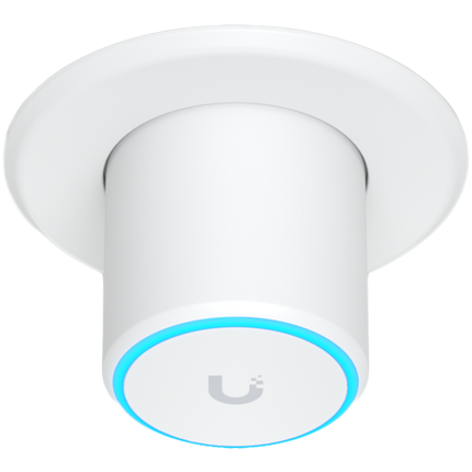 UBIQUITI U6 Mesh, WiFi 6, 6 spatial streams, 140 m² (1,500 ft²) coverage, 300+ connected devices, Powered using PoE, GbE uplink, Versatile tabletop, wall, and pole mounting, Weatherproof (outdoor exposed).