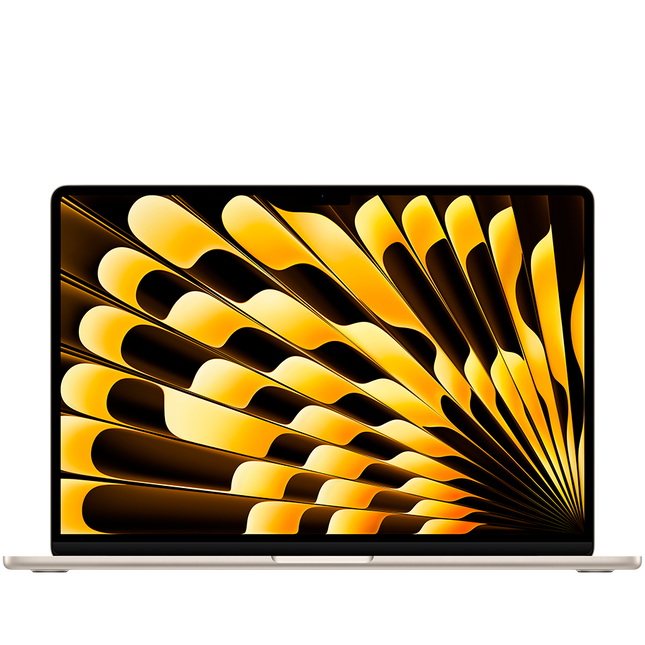 15-inch MacBook Air: Apple M3 chip with 8-core CPU and 10-core GPU, 16GB, 512GB SSD - Starlight,Model A3114