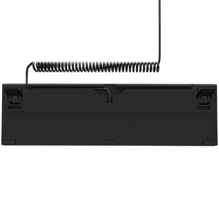 LORGAR Azar 514, Wired mechanical gaming keyboard, RGB backlight, 1680000 colour variations, 18 modes, keys number: 104, 50M clicks, linear dream switches, spring cable up to 3.4m, ABS plastic+metal, magnetic cover, 450*136*39mm, 1.17kg, black, EN layout