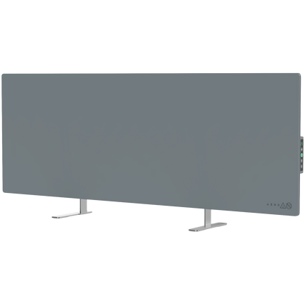 AENO Premium Eco Smart Heater, 700W, LED display, Tempered glass, Infrared+convection heating type, Plug type: South Africa (M type), Grey, Manufacturer: AENO