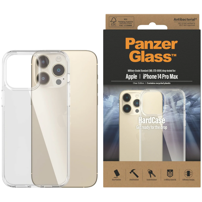PanzerGlass HardCase Apple iPhone 14 Pro Max | Clear
