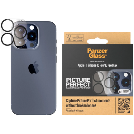 PanzerGlass PicturePerfect Camera Lens Protector iPhone 15 Pro | 15 Pro Max