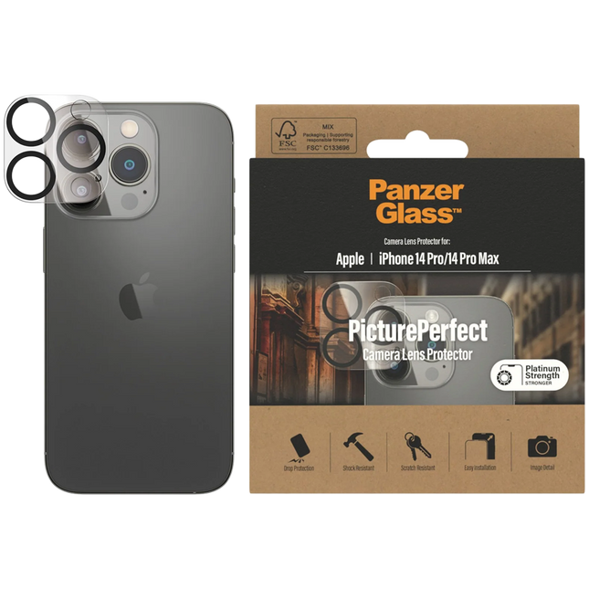 PanzerGlass PicturePerfect Camera Lens Protector Apple iPhone 14 Pro | 14 Pro Max