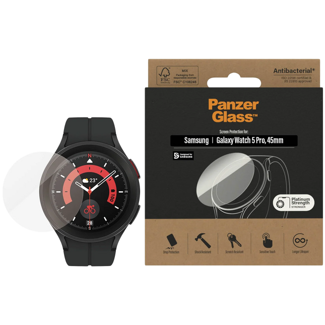 PanzerGlass Screen Protector Samsung Galaxy Watch 5 Pro 45mm