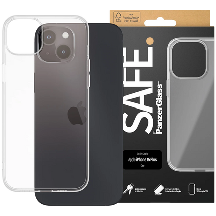 SAFE. by PanzerGlass TPU Case iPhone 15 Plus