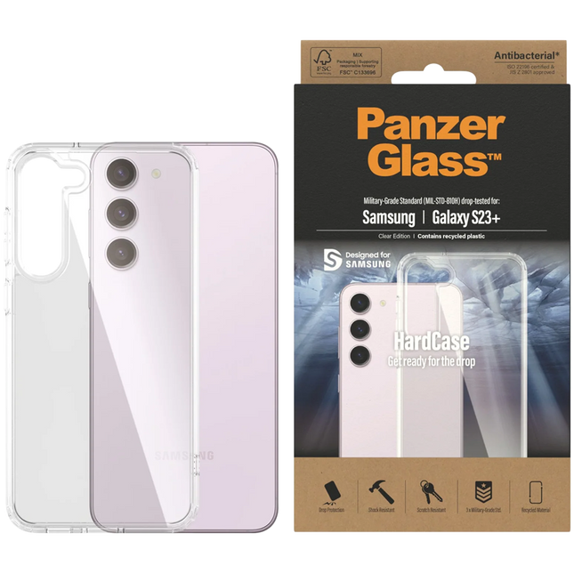 PanzerGlass HardCase Samsung Galaxy S23+ | Transparent