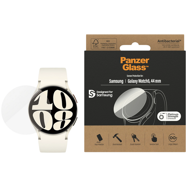 PanzerGlass Screen Protector Samsung Galaxy Watch 6 | 44mm